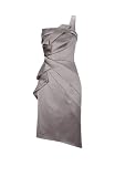 Wedding & Events One Shoulder Elegant Cocktail Evening Dresses Prom Party Chiffon Gowns Formal Dress