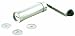 Birkmann 429864 Gebäckpresse zum Drehen, mit 4 Einsätzen, 20 cm, aluminium
