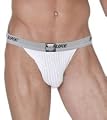 Bike 2-Pack Performance Cotton Swimmers Jock Strap BASJ17B M/White