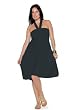 Womens Black Convertible Dress or Skirt 8 Different Looks Made in USA Sizes M or L