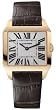 NEW CARTIER SANTOS-DUMONT SMALL SOLID 18K GOLD WATCH W2009251