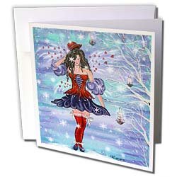 Cindy Thorrington Haggerty Red Hat Art - Heartland Diva - Greeting Cards-12 Greeting Cards with envelopes On Sale