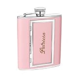 Personalized Gifts Pink Leather Flask with Cigarette Case 31q617VFWlL. SL160 Personalized Gifts Pink Leather Flask with Cigarette Case