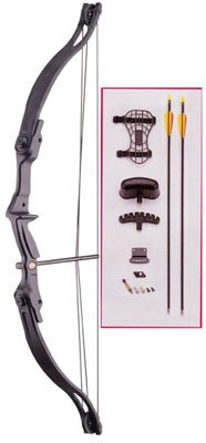 Archery Wind Fire Black Youth Compound Bow Kit - Black - NOW with 6 arrows