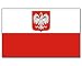 Flagge Fahne Polen mit Adler 90 * 150 cm