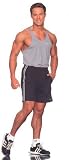 Mens Moisture Management Stringer Y Back Cotton Tanktop