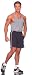 Mens Moisture Management Stringer Y Back Cotton Tanktop