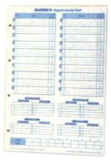 Glover's BB-102 Dugout Line-Up Cards