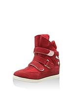 STARFLY Zapatillas de cuña Uptown (Rojo)