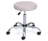 Beige Vinyl Doctor's Stool