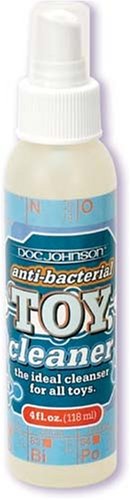 Doc Johnson Anti-Bacterial Toy Cleaner Spray, 4 oz. (Pack of 3)