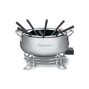 CUISINART WARING CFO-3SS ELECTRIC FONDUE SET 3 QT by 