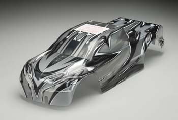 Traxxas 3911R E-Maxx ProGraphix Body with Decals