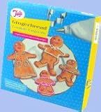 Tala Gingerbread Family Cookie Cutters with Icing bag & Nozzle in Retro Display Box