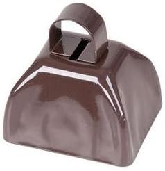 Metal Cowbells with Handle for Football Games, Party Noise Makers and Fun (Bulk Pack of 6 Cow Bells)