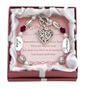 Clearly Charming Love, Remember, Forever Silver & Crystal Expressively Yours Bracelet