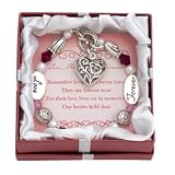 Love, Remember, Forever Silver and Crystal Expressively Yours Bracelet