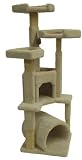Pussycat Playhouse with Tunnel Cat Gym : Pawprints NO PAWPRINTS
