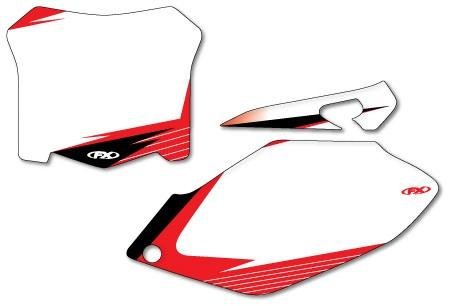 Factory Effex 12-64336 PCUT #PLT HON CRF450 WHT