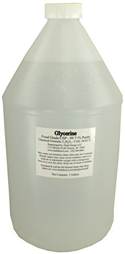 Duda Energy vggal 1 gal of Glycerin USP Food Grade 99.7+% Pure Derived from Soy/Vegetable Glycerin