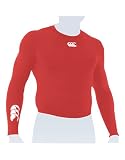 High-end Funktionswäsche: Baselayer COLD (wärmend) langarm / rot, Groesse: XL