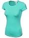 J.TOMSON Womens Basic Short Sleeve T-Shirt