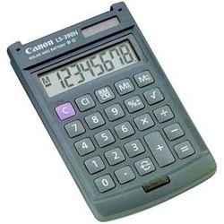 Ls390H Pocket Calculator, Hard Slide Case, Solar Battery, 8-Digit Display by Canon