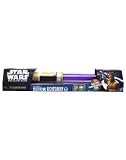 Star Wars The Clone Wars Mace Windu Electronic Lightsaber With Bonus "Lightsaber Battles" DVD