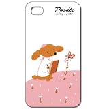 One of Family　iPhoneケース「絵を描くプードル」　illustrated by まえだますみ