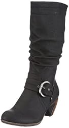 Rieker Celine 95970-01, Damen Stiefel, Schwarz (schwarz 01), EU 41