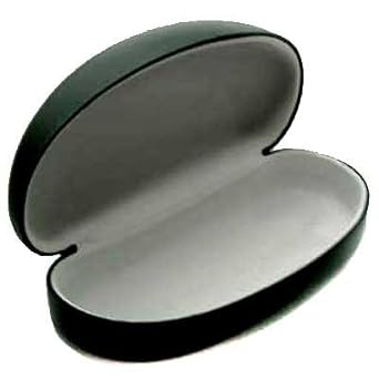 Click here to buy Black Clamshell Glasses Case by Luxury Divas.
