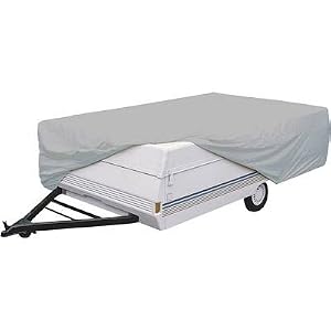 Classic Accessories 74203 Grey PolyPropylene Folding Camping Trailer Cover Kit by Classic Accessories