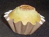 Floret Brioche Cup. 1-3/4 x 1-1/4. Brown Exterior- White Interior. 3000 cups per case
