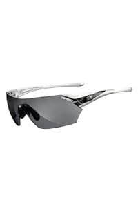 Tifosi Podium Sunglasses Metallic Silver / Smoke / AC Red / Clear One Size