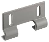 Slide-co 193659 Gray Shower Door Bottom Hook Guide 1-1/2x3