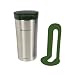 4 Brabantia Edelstahl Senseo Dosen mit Hebelift