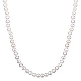 Honora Ringed White Pearl Necklace