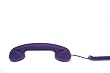 Native Union Moshi Moshi Retro POP Handset for iPhone, iPad, iPod, and Android Phones - Soft Touch - Dark Purple