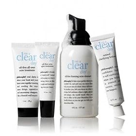 philosophy | on a clear day | acne kit for on a clear day skin system