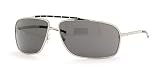 CHRISTIAN DIOR 0075, DIOR 0075 S YB7 SILVER METAL SUNGLASSES by