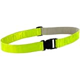 Time to Run High Visibility Reflective Cycling Running Belt With Scotchlite 3M