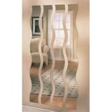 Mirrotek Wave Strip Mirror, Set of 4