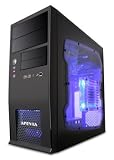APEVIA X-Qboii X-QBOII-BK/500 Black ATX Mid Tower Computer Case W 500w Power Supply - Retail