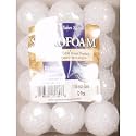 Styro Snowball 1.25"-White