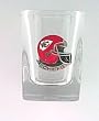 Kansas City Chiefs Square Shot Glass - NFL Football Fan Shop Sports Team Merchandise
