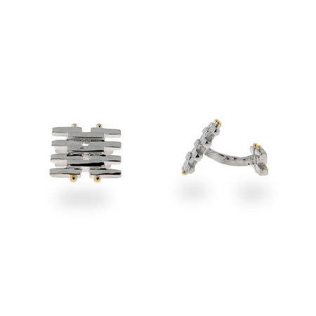Eve's Addiction Sterling Silver Gatelink Cufflinks