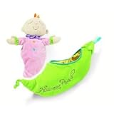 Snuggle Pods Plush Pea Pod First Baby Doll by Manhattan Toy