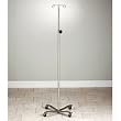 CLINTON STAINLESS STEEL IV POLES (NOT MRI COMPATIBLE) Economy SS, IV w/welded 2 hook Item# IVS-31