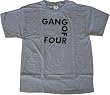 GANG OF FOUR - Logo - Heather Gray T-shirt
