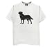 Labrador Retriever Black T-Shirt